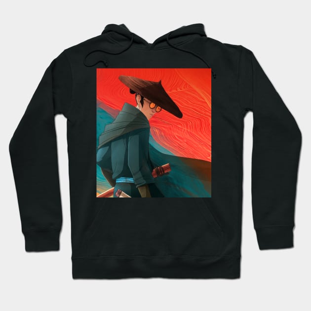 Blue Eye Samurai Hoodie by abdul rahim